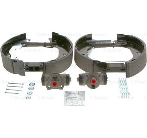 Set tambur frana sabot. cilindru. arcuri FORD TRANSIT. TRANSIT TOURNEO 2.0D-2.2D 08.00-08.14 - BOSCH-0204211392