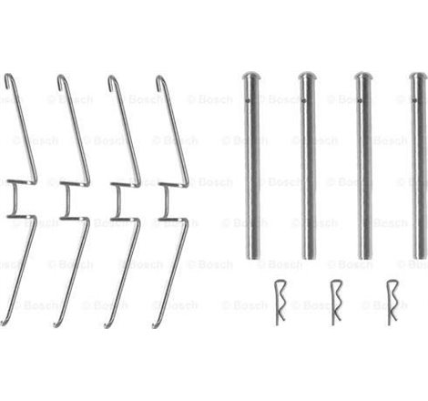 Kit montare placute frana Fata JAGUAR XJ. RENAULT MASTER I 2.0-5.3 11.73-07.98 - BOSCH-1987474611