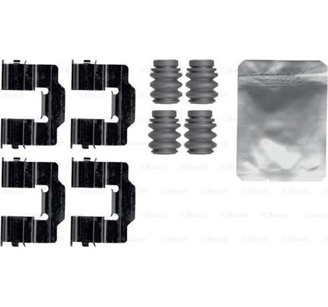 Kit montare placute frana Fata CITROEN C4 CACTUS. C-ELYSEE. PEUGEOT 301 1.2-1.6D 11.12- - BOSCH-1987474752