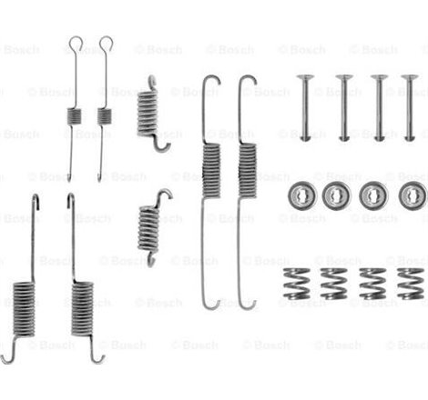 Set saboti frana FORD SIERRA. SIERRA I. SIERRA II 1.6-2.9 08.82-02.93 - BOSCH-1987475036