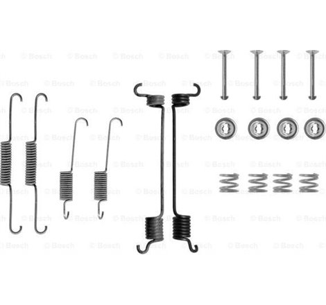 Set saboti frana NISSAN MICRA II 1.0-1.5D 08.92-02.03 - BOSCH-1987475124