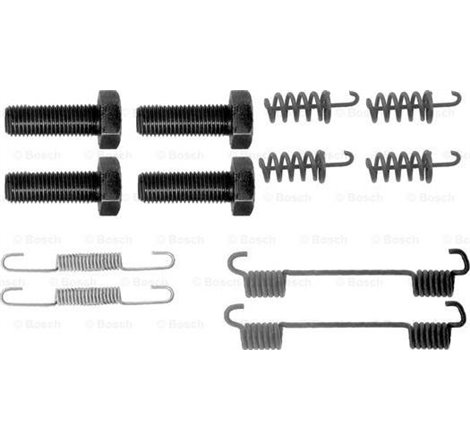 Set saboti frana MERCEDES CLS C219. E T-MODEL S211. E VF211. E W211. S W220. SL R230 1.8-6.2 08.99-01.12 - BOSCH-1987475317