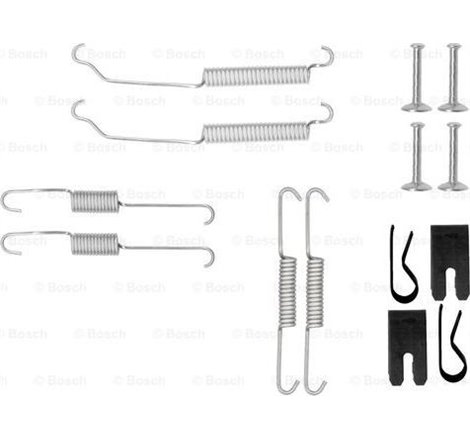 Set saboti frana FORD FIESTA. FIESTA VI. KA III 1.0-1.6D 05.02- - BOSCH-1 987 475 332