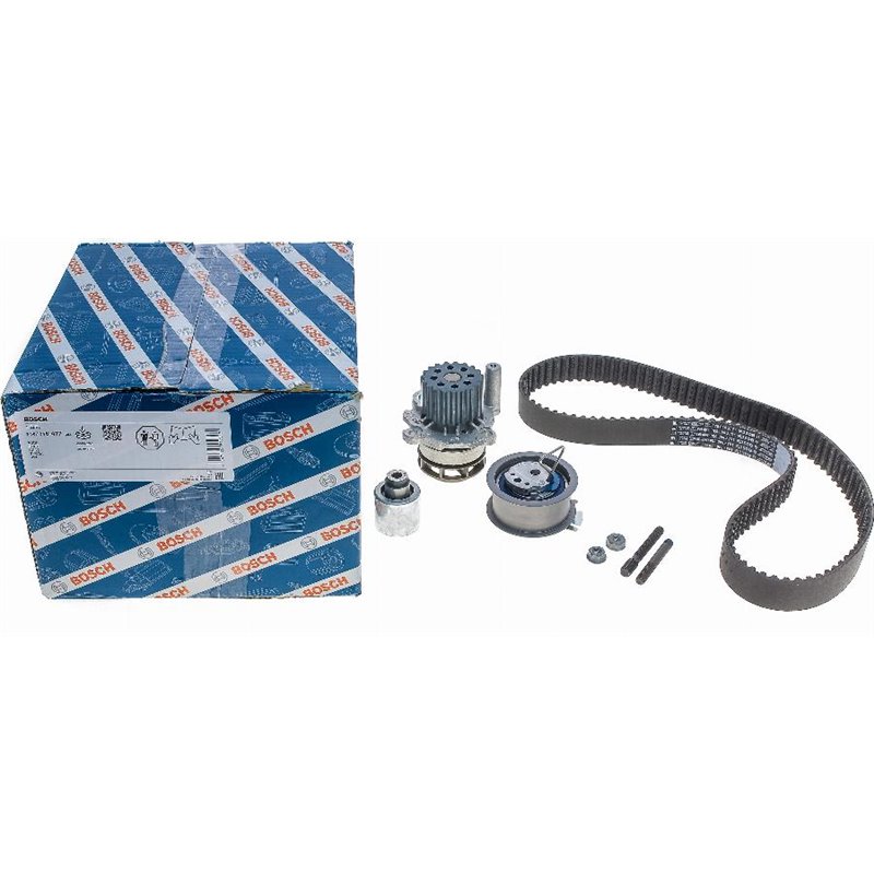 Set de distributie curea  intinzator  pompa de apa AUDI A2. VW JETTA III 1.2D-1.9D 03.01-10.10 - BOSCH-1987946477
