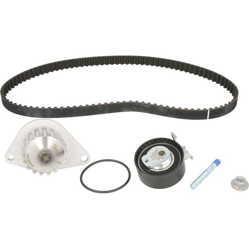 Set de distributie curea  intinzator  pompa de apa CITROEN BERLINGO. C2. C2 ENTERPRISE. C3 I. C3 II. SAXO. PEUGEOT 206. 206 1.1 