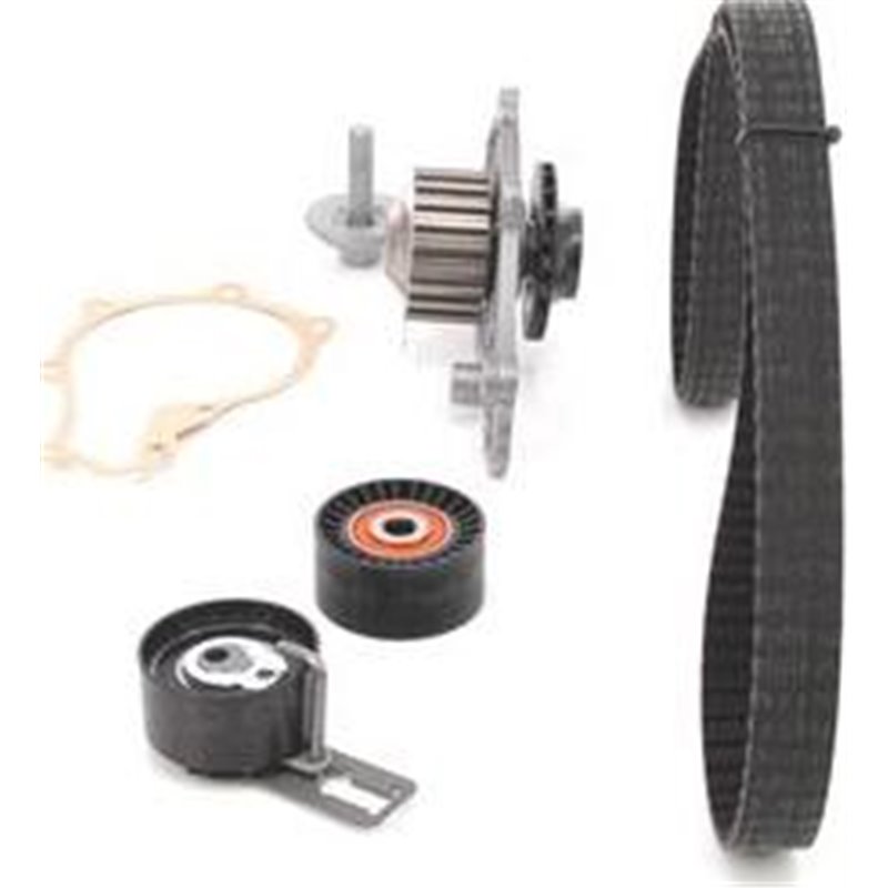 Set de distributie curea  intinzator  pompa de apa CITROEN C3 II. DS3. FORD FIESTA V. FIESTA VI. KUGA II. MAZDA 2. PEUGEOT 2008 