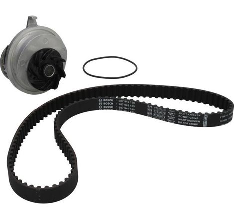 set de sincronizare. curea  pompa de apa Opel Astra F. Vectra A. Kadett E. Omega A. 1.8-2.0. 06.85- - BOSCH-1987948737