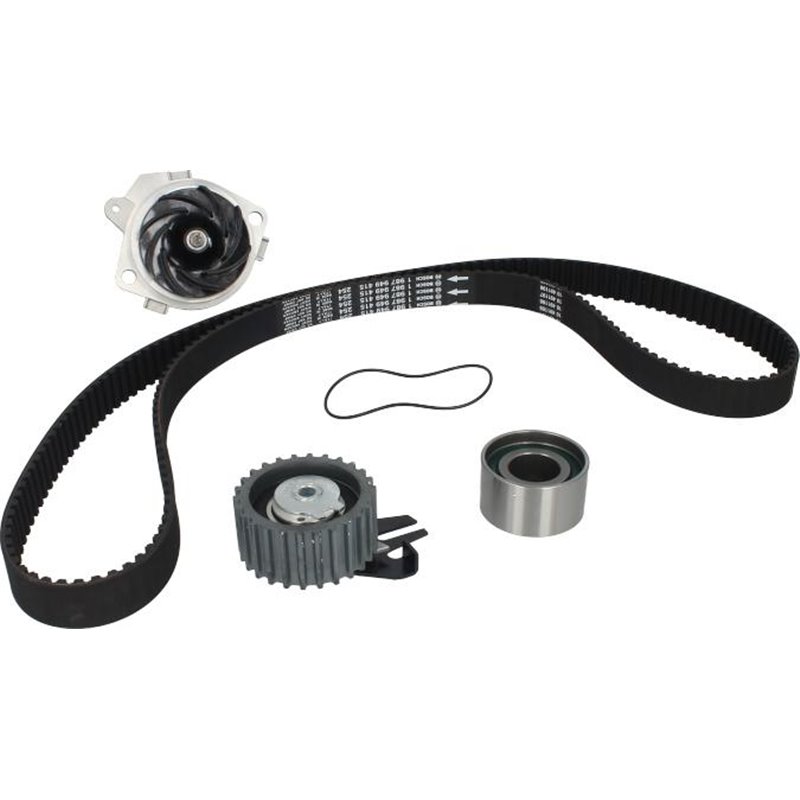 Set de distributie curea  intinzator  pompa de apa ALFA ROMEO 147. 156. 159. 166. FIAT CROMA-KOMBI. DOBLO. DOBLO-MINIVAN. MAREA.