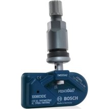 TPMS wheel air sensor BOSCH Quick-Fit. universal programmable. with aluminium valve dark-grey. 433 MHz. EUROPE requires programm