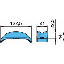 Suport arc - BPW-03.345.23.02.1