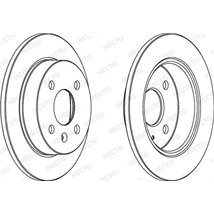 Disc frana Spate DR-ST CHEVROLET ASTRA. CORSA. OPEL ASTRA G. ASTRA G CLASSIC. ASTRA G-KOMBI. ASTRA H. ASTRA H CLASSIC. ASTRA H G