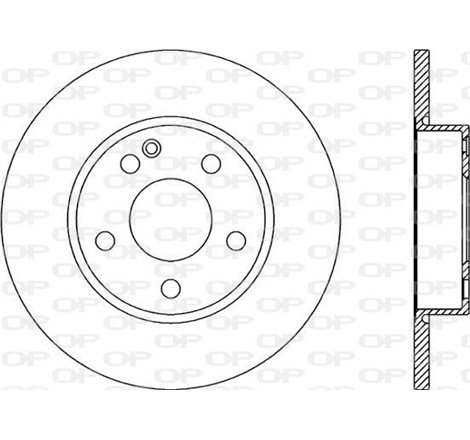 Disc frana Fata DR-ST MERCEDES A W169 1.5-2.0D 09.04-06.12 - Brembo-08.8679.11