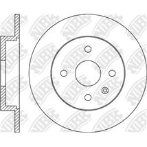 Disc frana Spate DR-ST OPEL ASTRA H. COMBO TOUR. COMBO-MINIVAN. CORSA C. CORSA C-HATCHBACK. MERIVA A 1.3D-1.8 09.00- - Brembo-08