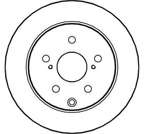 Disc frana Spate DR-ST LEXUS HS. TOYOTA MARK X ZIO I. RAV 4 III. RAV 4 IV 2.0-3.5 11.05- - Brembo-08.A429.11