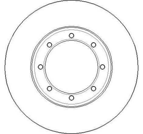 Disc frana Spate DR-ST NISSAN INTERSTAR. NV400. OPEL MOVANO B. RENAULT MASTER III 2.3D 02.10- - Brembo-08.A650.10