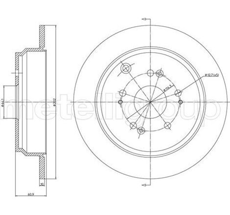 Disc frana Spate DR-ST HONDA CR-V II. CR-V III. CR-V IV. CR-V V 1.5-2.4 09.01- - Brembo-08.A871.11