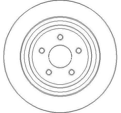 Disc frana Spate DR-ST FORD KUGA II. MONDEO V. FORD USA EDGE. ESCAPE. FUSION . LINCOLN MKC 1.0-2.7 09.11- - Brembo-08.N258.21