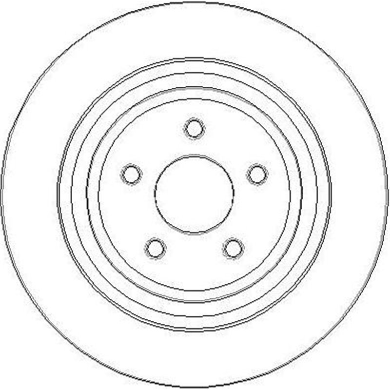 Disc frana Spate DR-ST FORD KUGA II. MONDEO V. FORD USA EDGE. ESCAPE. FUSION . LINCOLN MKC 1.0-2.7 09.11- - Brembo-08.N258.21