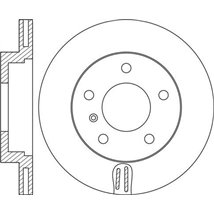 Brake disc. BREMBO Xtra. 1pcs. Drilled. fata . 286 mm. grosime 22 mm. BMW 3 E36. 3 E46. Z3 E36. Z4 E85 1.6-2.8 09.90-02.09 - Bre