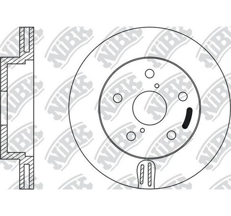 Disc frana Fata DR-ST SUBARU BRZ. FORESTER. IMPREZA. LEGACY I. LEGACY II. LEGACY III. LEGACY IV. LEGACY OUTBACK. LEGACY V. OUTBA