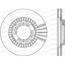 Disc frana Fata DR-ST MITSUBISHI L200. PAJERO CLASSIC. PAJERO II. PAJERO SPORT I 2.4-3.5 12.90- - Brembo-09.8071.11