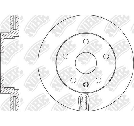 Disc frana Fata DR-ST MERCEDES MARCO POLO CAMPER W447. V W447. VIANO W639. VITO-MIXTO W639. VITO MIXTO DOUBLE CABIN. VITO TOURER