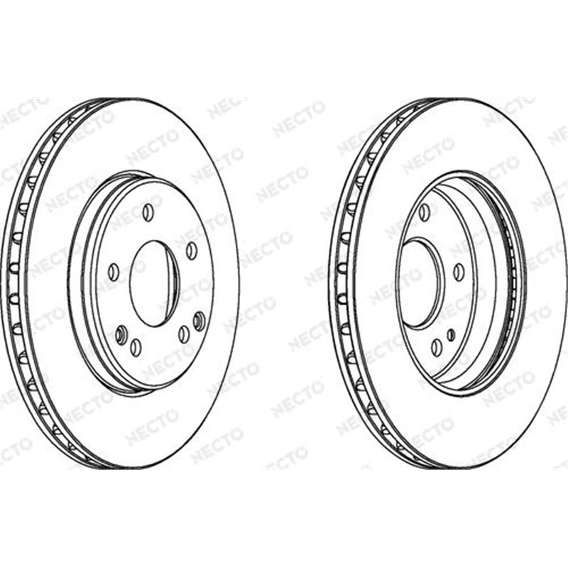Brake disc. BREMBO Xtra. 1pcs. Drilled. fata . 288 mm. grosime 25 mm. MERCEDES C CL203. C T-MODEL S202. C T-MODEL S203. C W203 1
