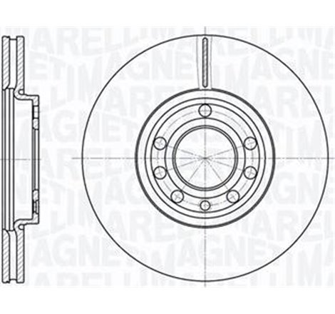 Disc frana Fata DR-ST CADILLAC BLS. OPEL SIGNUM. VECTRA C. VECTRA C GTS. SAAB 9-3. 9-3X 1.6-3.2 04.02- - Brembo-09.9165.11