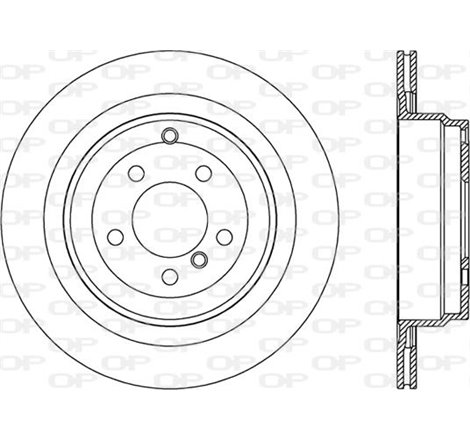 Disc frana Spate DR-ST LAND ROVER RANGE ROVER III 3.0D-5.0 03.02-08.12 - Brembo-09.9373.21