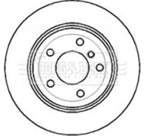 Disc frana Spate DR-ST BMW 3 E46 2.2-3.0D 10.99-12.07 - Brembo-09.9590.11