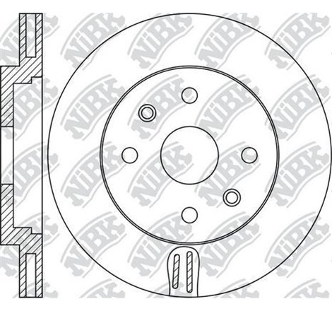 Disc frana Fata DR-ST RENAULT GRAND SCENIC II. SCENIC II 1.5D-2.0 06.03-12.09 - Brembo-09.9895.11