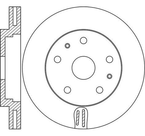 Disc frana Fata DR-ST AUDI A6 C6. A8 D2. A8 D3. NISSAN QASHQAI I. X-TRAIL II. VW PHAETON 1.5D-6.0 11.98-03.16 - Brembo-09.9915.1