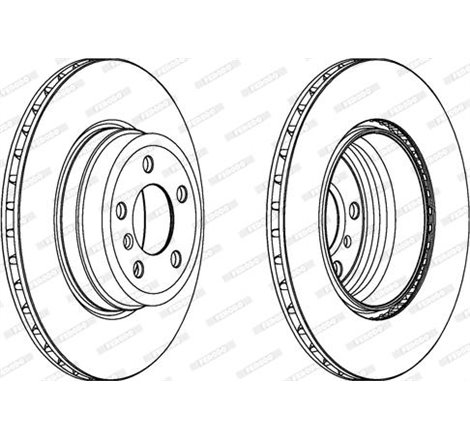 Disc frana Spate DR-ST BMW X5 E70. X5 F15. F85. X6 E71. E72. X6 F16. F86 3.0-4.8 10.06-07.19 - Brembo-09.9924.11