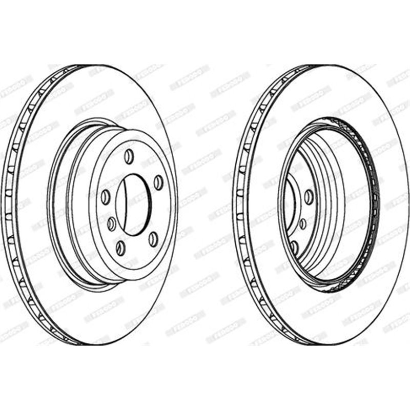 Disc frana Spate DR-ST BMW X5 E70. X5 F15. F85. X6 E71. E72. X6 F16. F86 3.0-4.8 10.06-07.19 - Brembo-09.9924.11