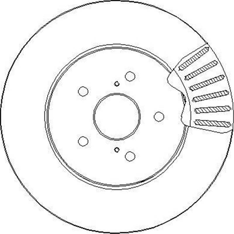 Disc frana Fata DR-ST LEXUS RX. TOYOTA HARRIER. HIGHLANDER-KLUGER 2.4-3.5 02.03-12.13 - Brembo-09.A109.11