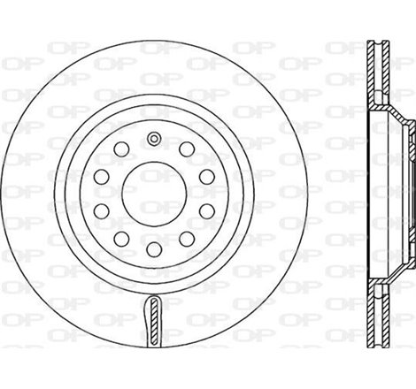 Disc frana Spate DR-ST AUDI A3. Q2. Q3. TT. CHRYSLER VOYAGER III. CUPRA ATECA. FORMENTOR. LEON. LEON SPORTSTOURER. SEAT LEON. LE