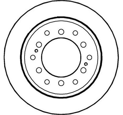 Disc frana Spate DR-ST LEXUS GX. TOYOTA 4 RUNNER IV. FJ CRUISER. LAND CRUISER. LAND CRUISER 80. LAND CRUISER 90. LAND CRUISER PR