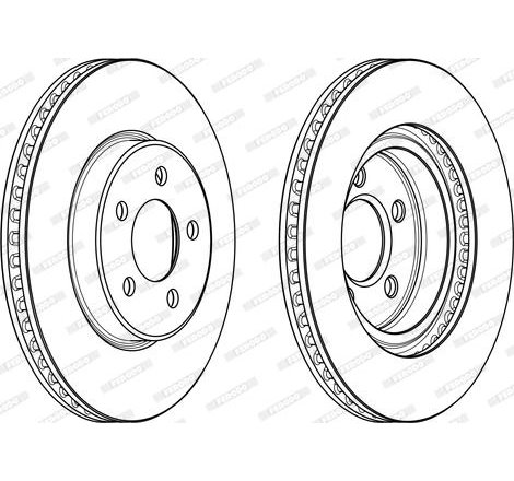 Disc frana Fata DR-ST CHRYSLER 300C. DODGE CHALLENGER. CHALLENGER SE. CHALLENGER SRT8. CHARGER. MAGNUM. MAGNUM II 2.7-6.4 09.04-