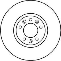 Disc frana Fata DR-ST CITROEN JUMPY II. FIAT SCUDO. PEUGEOT EXPERT. EXPERT TEPEE. TOYOTA PROACE 1.6D-2.0-2.0D 01.07- - Brembo-09