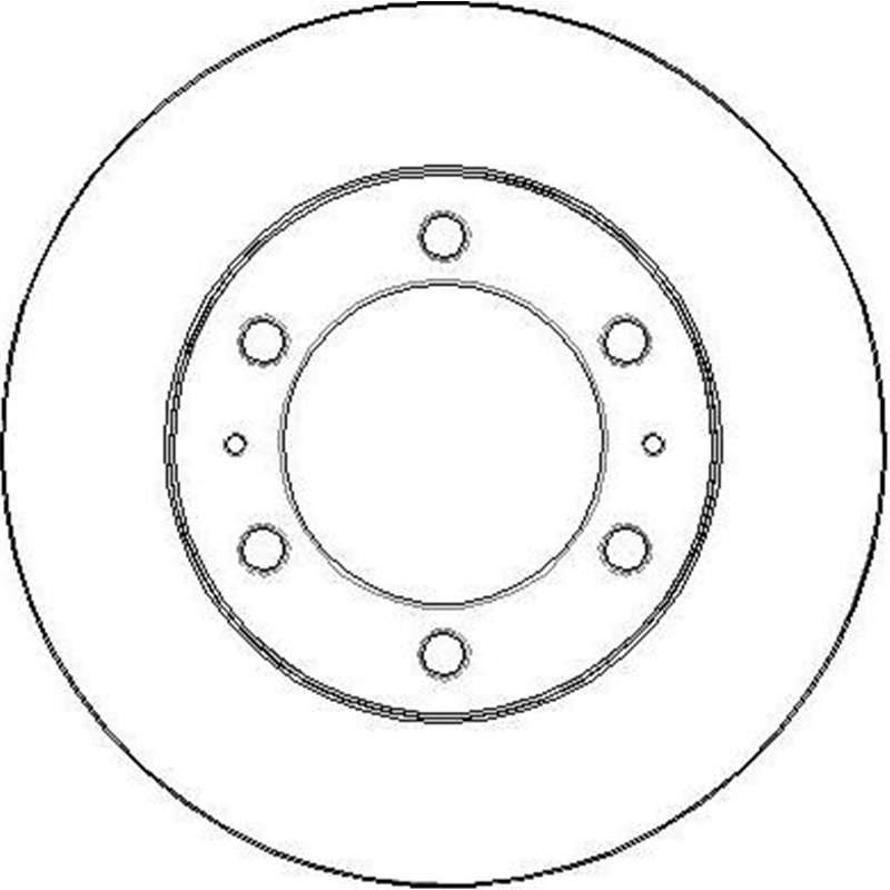 Disc frana Fata DR-ST TOYOTA FORTUNER. HILUX. HILUX VII. HILUX VIII 2.4D-3.0D 06.04- - Brembo-09.A634.11