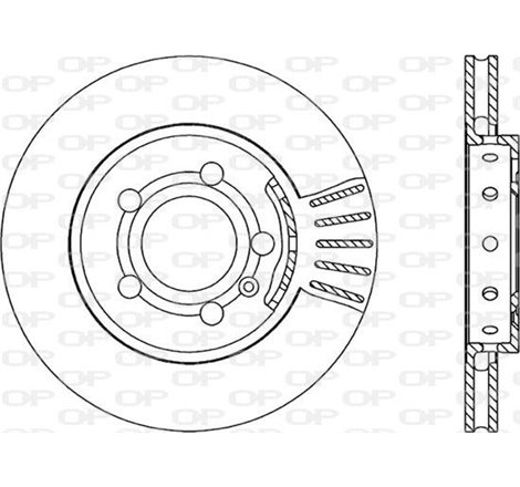 Disc frana Spate DR-ST AUDI A3. TT. SEAT LEON. SKODA OCTAVIA I. OCTAVIA II. VW BORA. BORA I. GOLF IV. NEW BEETLE 1.4-3.2 08.97-1