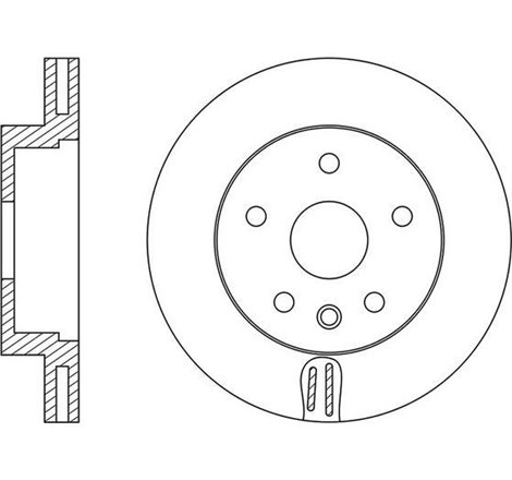 Disc frana Fata DR-ST AUDI A4 ALLROAD B8. A4 B8. A5. Q5 1.8-3.2 06.07-05.17 - Brembo-09.A758.11