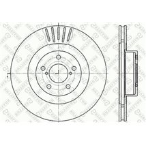 Disc frana Fata DR-ST SUBARU BRZ. FORESTER. IMPREZA. LEGACY III. LEGACY IV. LEGACY V. OUTBACK. XV. TOYOTA GR 86. GT 86 1.6-3.0 0
