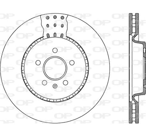 Disc frana Spate DR-ST AUDI A4 B8. A5. A6 C7. A7. A8 D4. Q5 1.8-4.2 06.07-09.18 - Brembo-09.B040.11
