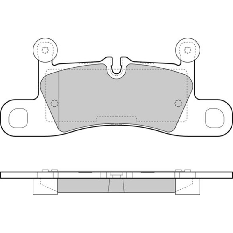 Set placute frana Spate AUDI E-TRON GT. PORSCHE 911. 911 TARGA. CAYENNE. TAYCAN. TAYCAN CROSS TURISMO. TAYCAN SPORT TURISMO. VW 