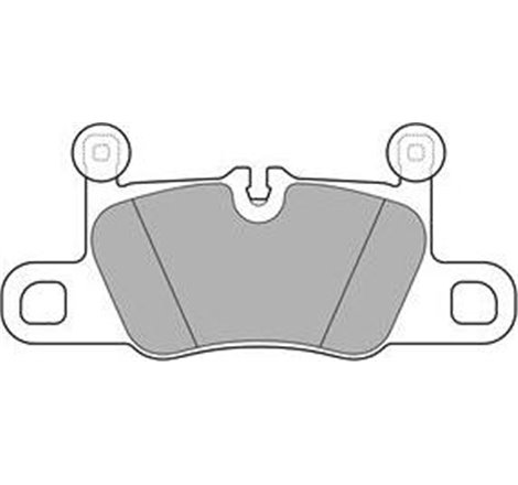 Set placute frana Spate cu greutati de echilibrare. fara optionale. AUDI E-TRON GT. PORSCHE 911. 911 TARGA. CAYENNE. TAYCAN. TAY