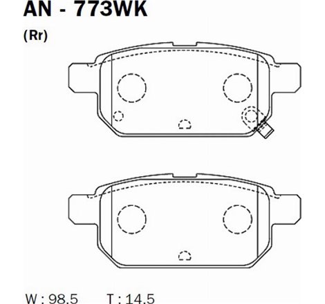 Set placute frana Spate SUZUKI BALENO. S-CROSS. SWIFT IV. SWIFT V. SX4 S-CROSS. VITARA 1.0-1.6D 10.10- - Brembo-P 79 029