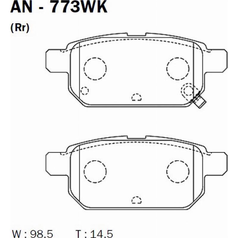 Set placute frana Spate SUZUKI BALENO. S-CROSS. SWIFT IV. SWIFT V. SX4 S-CROSS. VITARA 1.0-1.6D 10.10- - Brembo-P 79 029