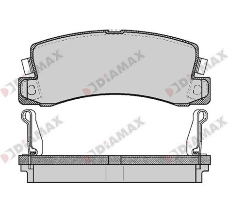 Set placute frana spate STEXUS ES. RX. TOYOTA AVENSIS. CALDINA. CAMRY. CARINA E VI. CARINA V. CELICA. COROLLA. COROLLA-KOMBI. CO