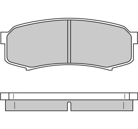 Set placute frana spate STEXUS GX. MITSUBISHI PAJERO IV. PAJERO SPORT II. TOYOTA 4 RUNNER IV. 4 RUNNER V. FJ CRUISER. FORTUNER. 